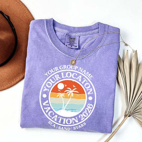 Custom Family Vacation T-Shirt