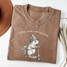 Off To My Sewing Room Fabric Lover T-Shirt