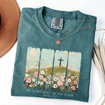 Retro Floral Cozy Religious T-Shirt