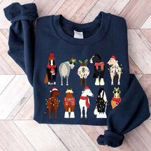Horse Lover Animal Christmas Cute Sweatshirt