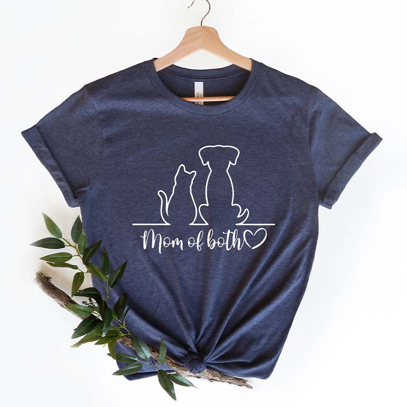 Mom Of Both Dog And Cat T-Shirt