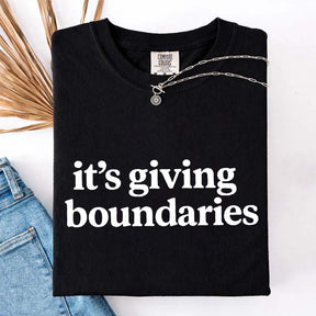 It's Giving Boundaries T-Shirt
