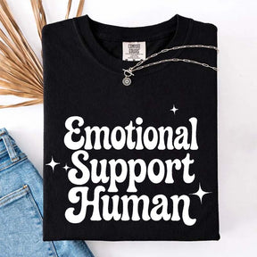 Emotional Support Human Minimalist T-Shirt