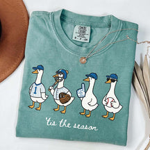 Funny Goose Game Day Baseball T-Shirt