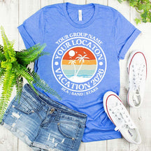 Custom Family Vacation T-Shirt