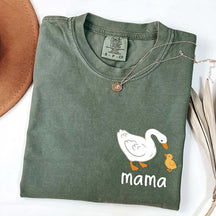 Comfort Colors Mama Duck With Ducklings T-Shirt