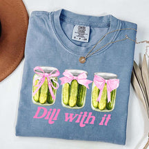 Funny Dill With It Pickle T-Shirt