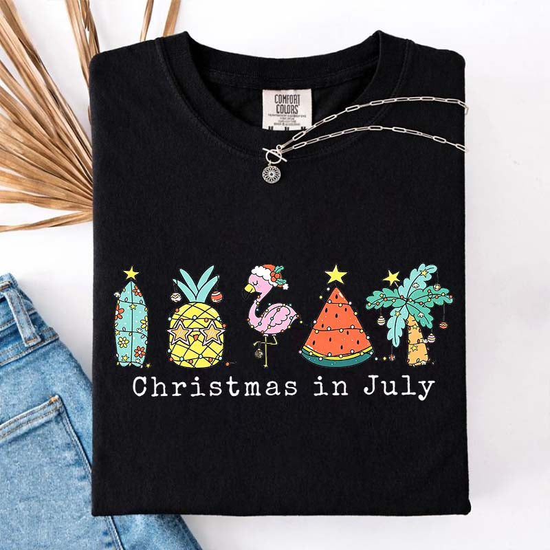 Christmas In July Xmas T-Shirt