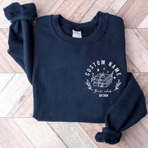 Custom Book Name Sweatshirt