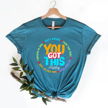 You Got This Test Day Boho Teacher T-Shirt