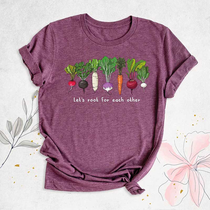Let's Roots For Each Other Turnip T-Shirt