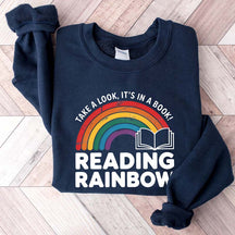 Take a Look It's in a Book Sweatshirt