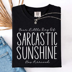 Your Little Ray of Sarcastic Sunshine Has Arrived Simple T-Shirt