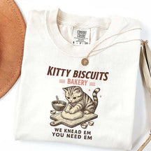 Cat Biscuit Maker We Knead Em You Need Em T-Shirt