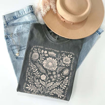 Boho Floral Bible Verse T-Shirt