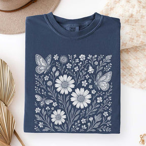 Gift for Gardener Floral T-Shirt