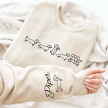 Personalized Dachshund Mom Sweatshirt