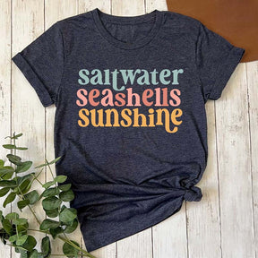 Saltwater Seashells Sunshine T-Shirt
