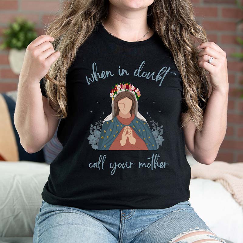 Catholic Mother Mary T-Shirt