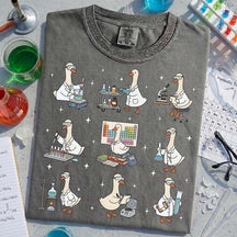 Funny Lab Technician Silly Goose Chemistry T-Shirt