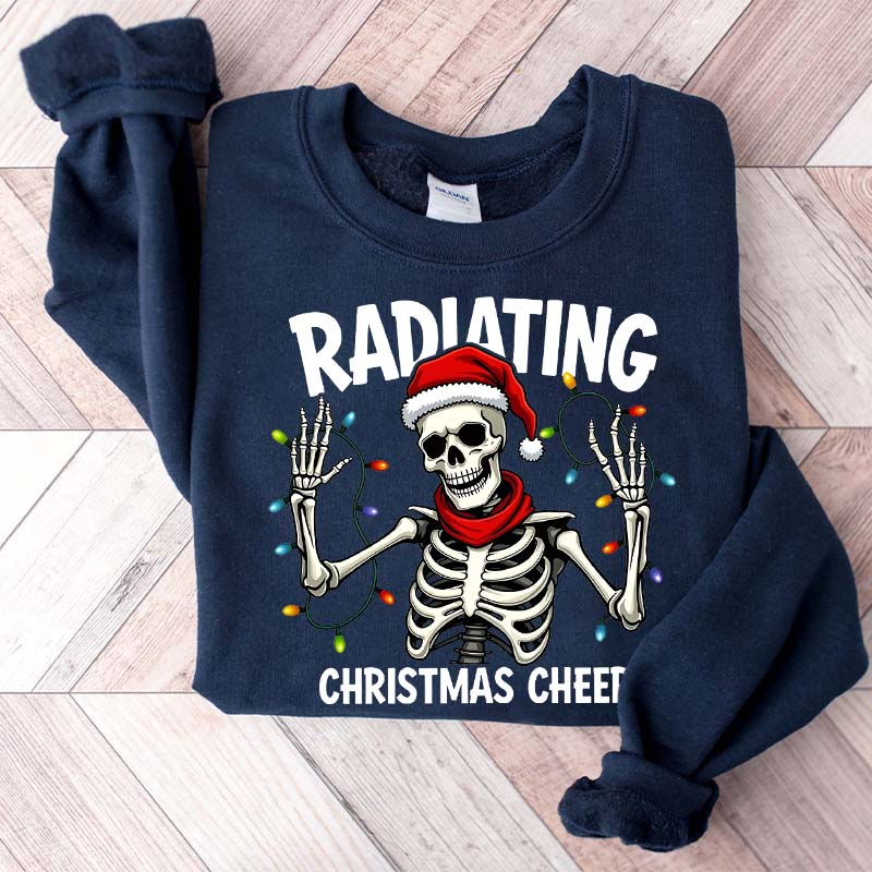 Radiating Christmas Cheer Sweatshirt