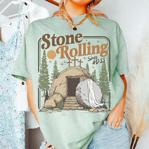 Trendy Stones Easter Rolling T-Shirt