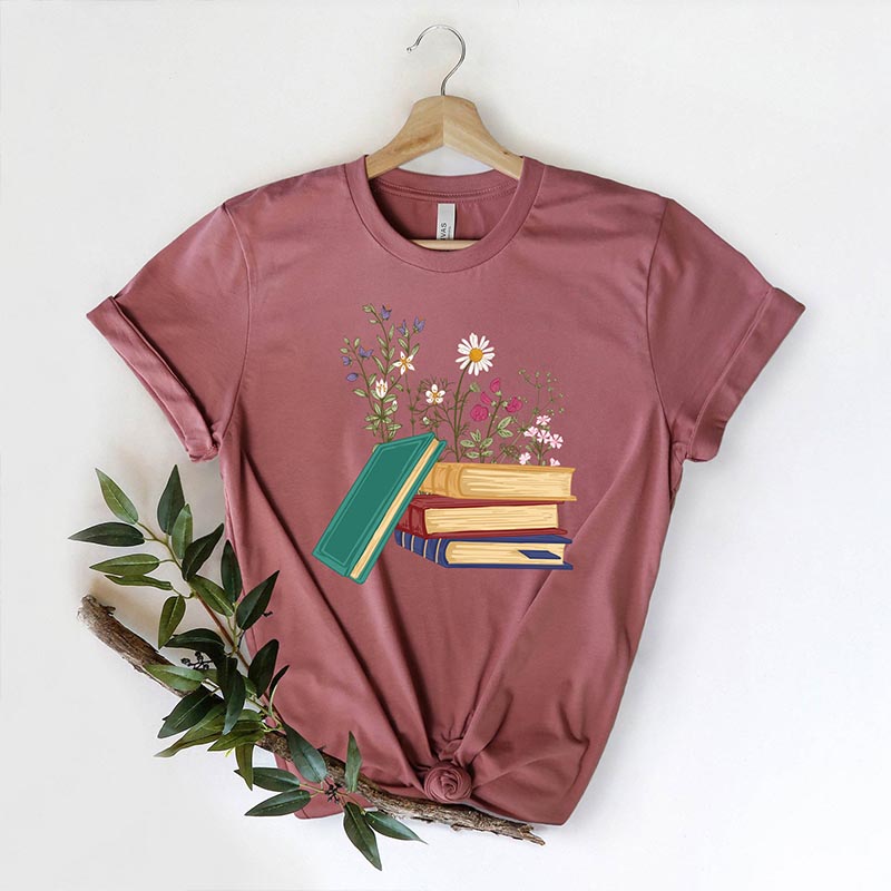 Reading Librarian Teacher Book T-Shirt