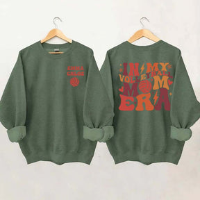 Personalized In My Volleyball Mom Era Sweatshirt