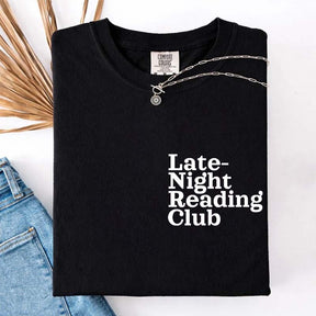 Late-Night Reading Club T-Shirt