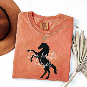 Horse Riding Cowgirl T-Shirt