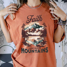 Faith Can Move Mountains Bible T-Shirt