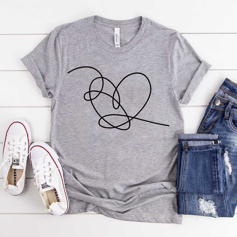 Love Yourself Heart T-Shirt