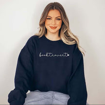 Booktrovert Heart Sweatshirt