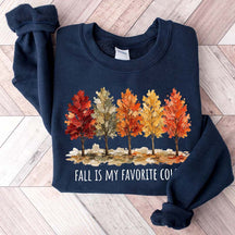 Fall Is My Favorite Color Tree Sweatshirt