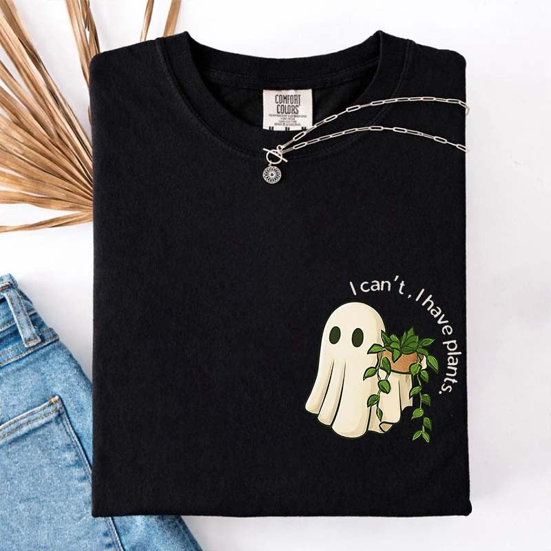 Ghost Plant Spooky Cute T-Shirt