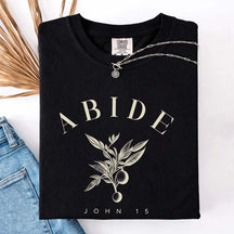 ABIDE Faith Based Streetwear T-Shirt