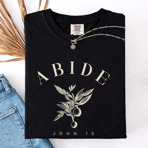 ABIDE Faith Based Streetwear T-Shirt