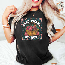 Hand-Picked by God Retro Strawberry T-Shirt