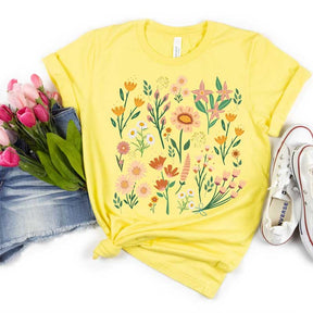 Wild Flowers Best Friend Mom T-Shirt