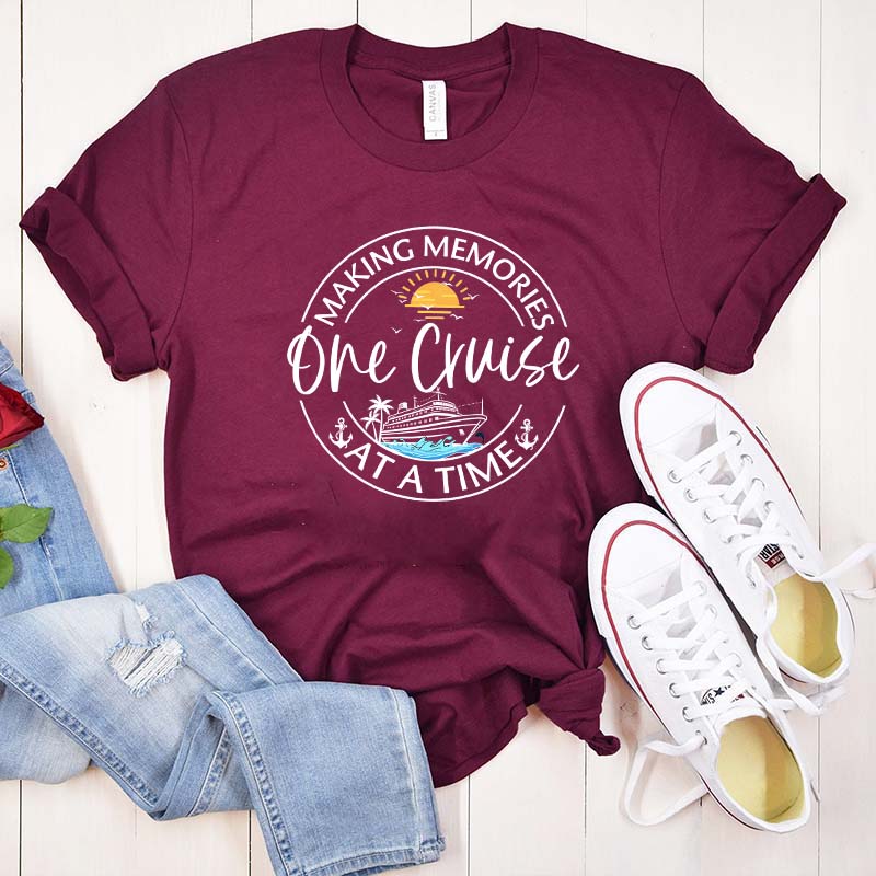 Making Memories One Cruise At A Time Funny T-Shirt