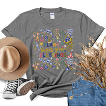 Plant Seeds Grow Floral T-Shirt