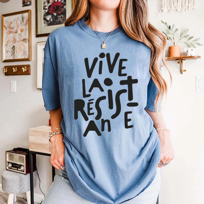 Vive La Résistance Feminist T-Shirt