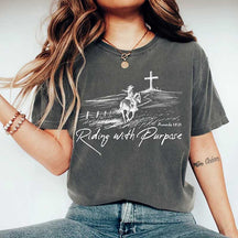 Religious Riding with Purpose T-Shirt