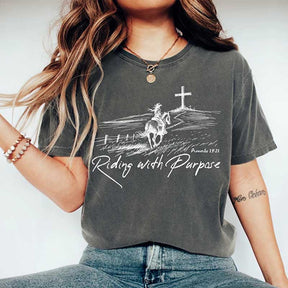 Religious Riding with Purpose T-Shirt