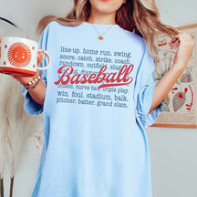 Retro Baseball Mama Gift T-Shirt