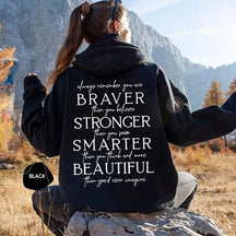 Always Remember You Are Braver Hoodie