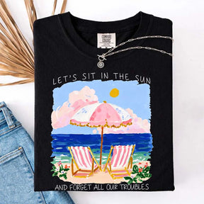 Sit In The Sun Coastal Summer T-Shirt