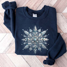 Snowflake Winter Christmas Sweatshirt