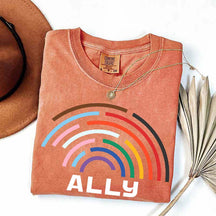 Comfort Colors LGBTQ Ally T-Shirt
