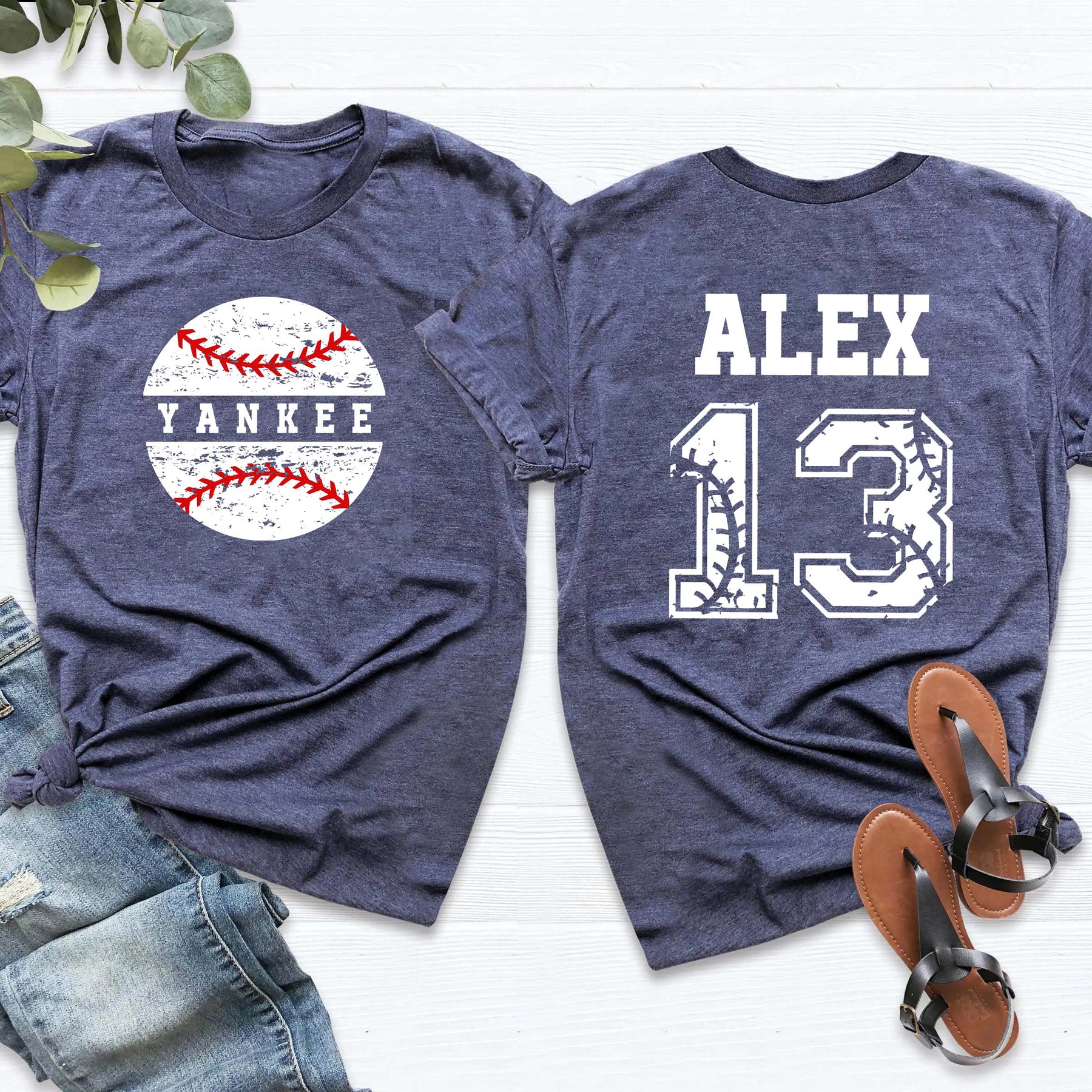 Custom Baseball Team T-Shirt